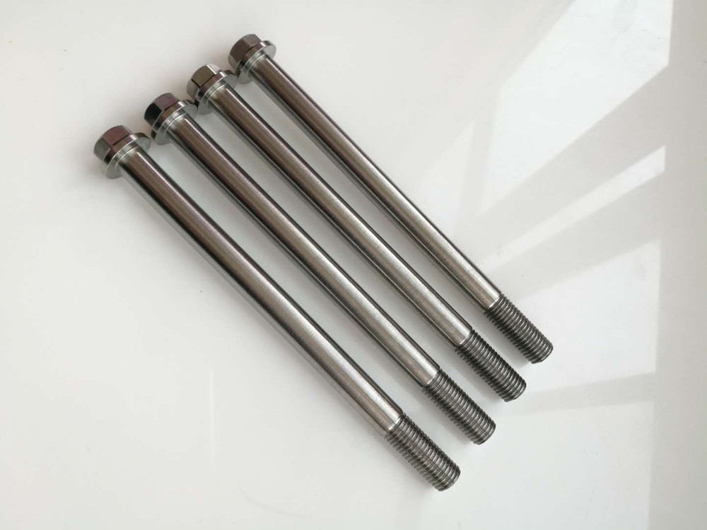 1pcs M10 x 108-135mm Titanuim Alloy Screws Bolts 1.25 Pitch Flange Head Cap