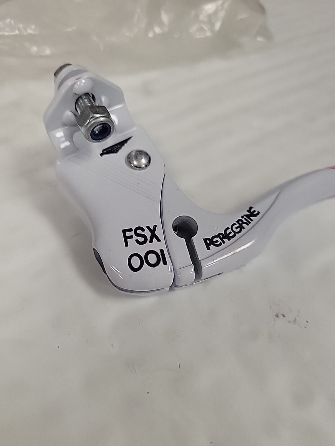 Peregrine Fsx 001 RH Brake Lever White New Old Stock Bmx Freestyle Haro Hutch Gt