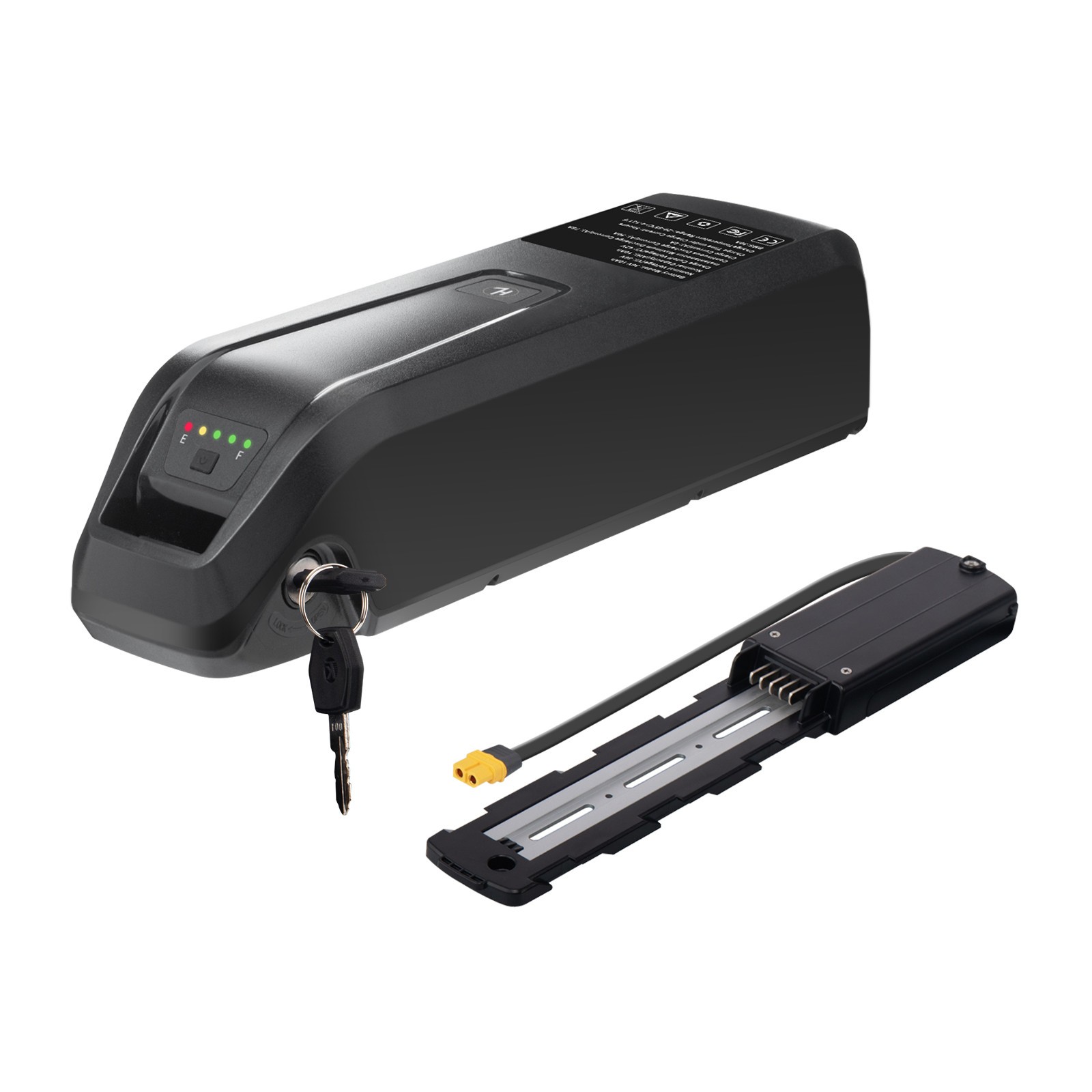 36V 10Ah Lithium Hailong Ebike Battery Electric Bike Battery with Charger 5Pin