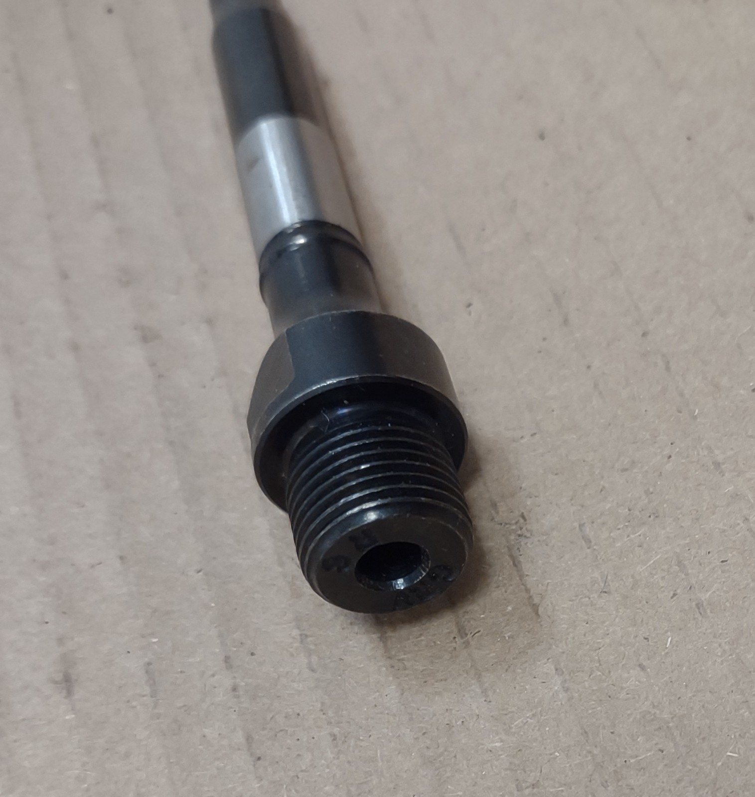 Vintage Bike Pedal Spindle 9/16 in Threaded NOS