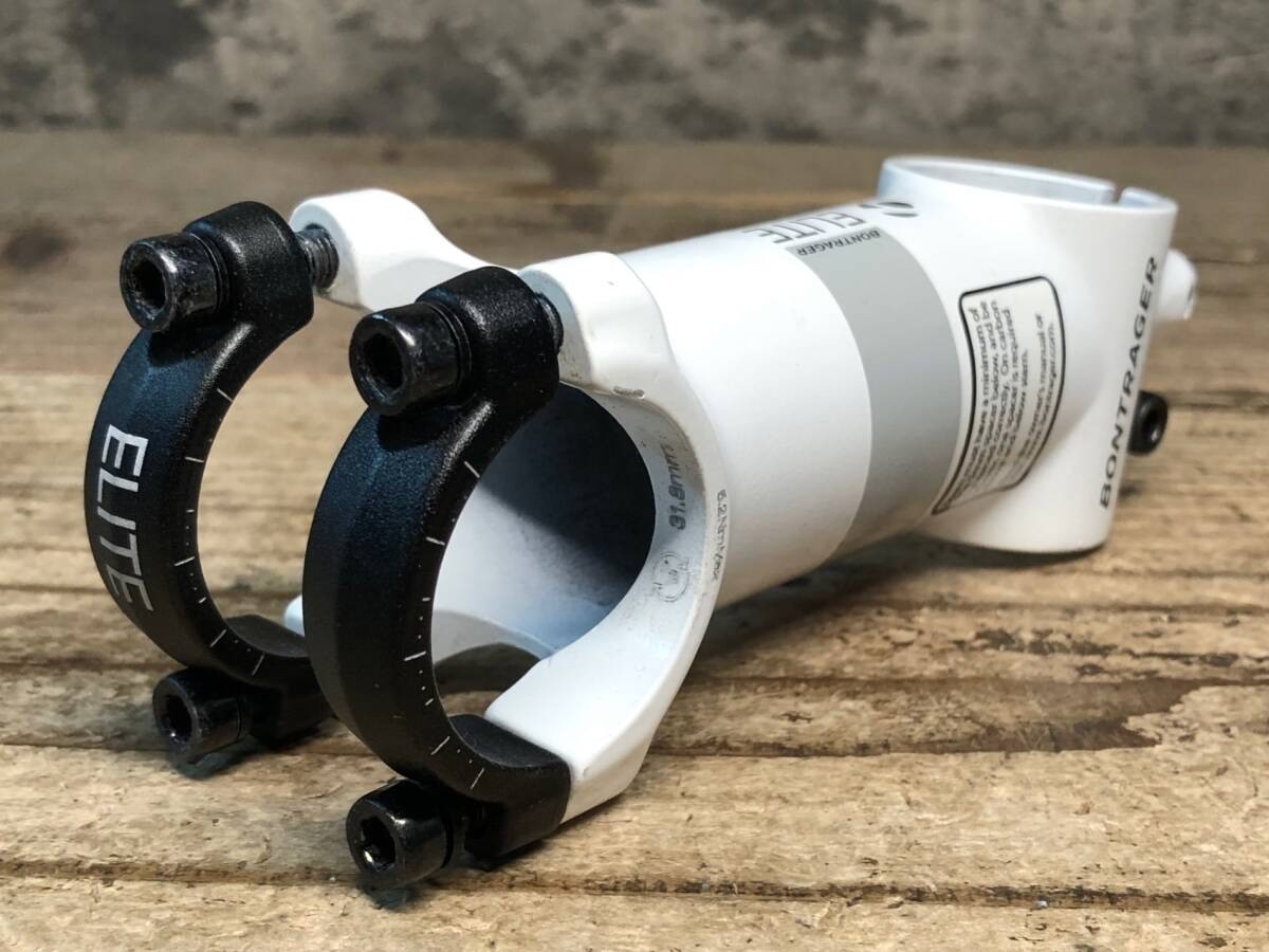 BONTRAGER ELITE BLENDR STEM Aluminum Stem White Diameter 1.25 in Length 3.54 in