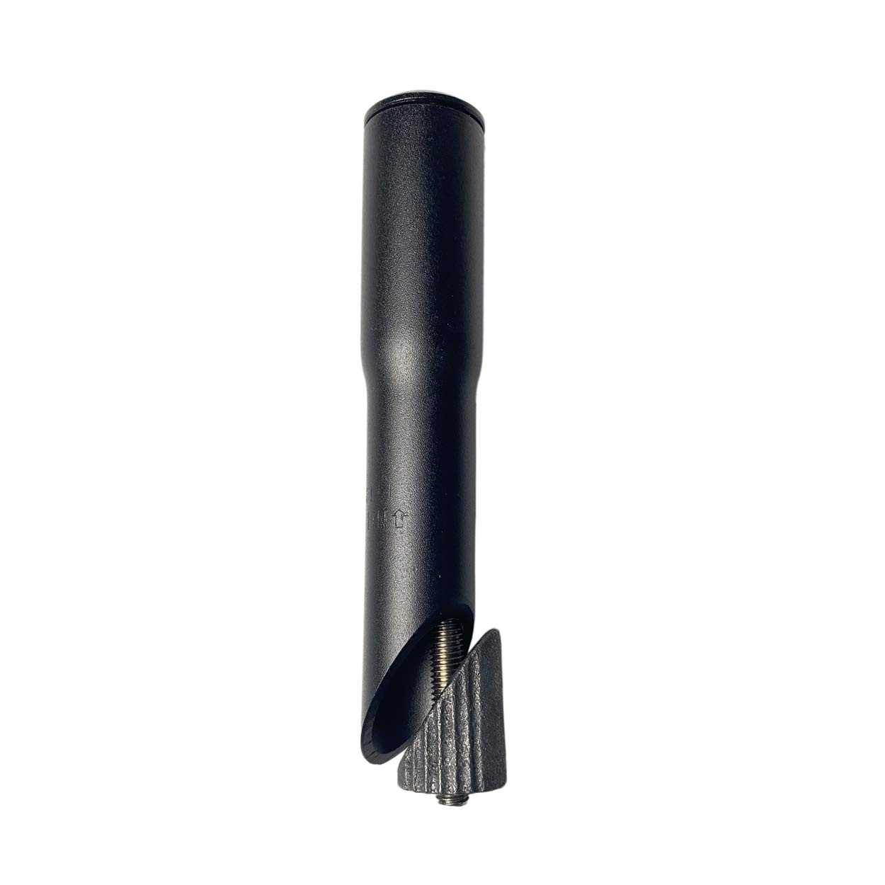 BNVB Aluminum Alloy Bike Fork Stem Quill Riser Extender 25.4mm, Black