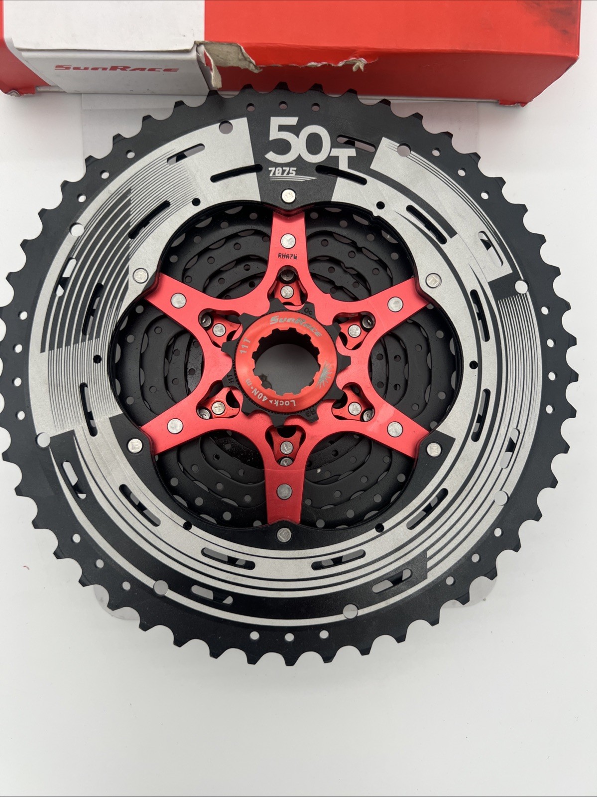 Sunrace CS-MZ90 12-Speed Wide Range Steel/Alloy Mountain Cassette Black 11-50T