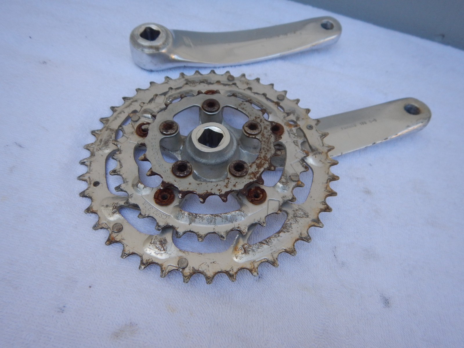 Specialized Triple Mountain Bike 175mm Cranks Crankset STL 94BCD 42/32/22