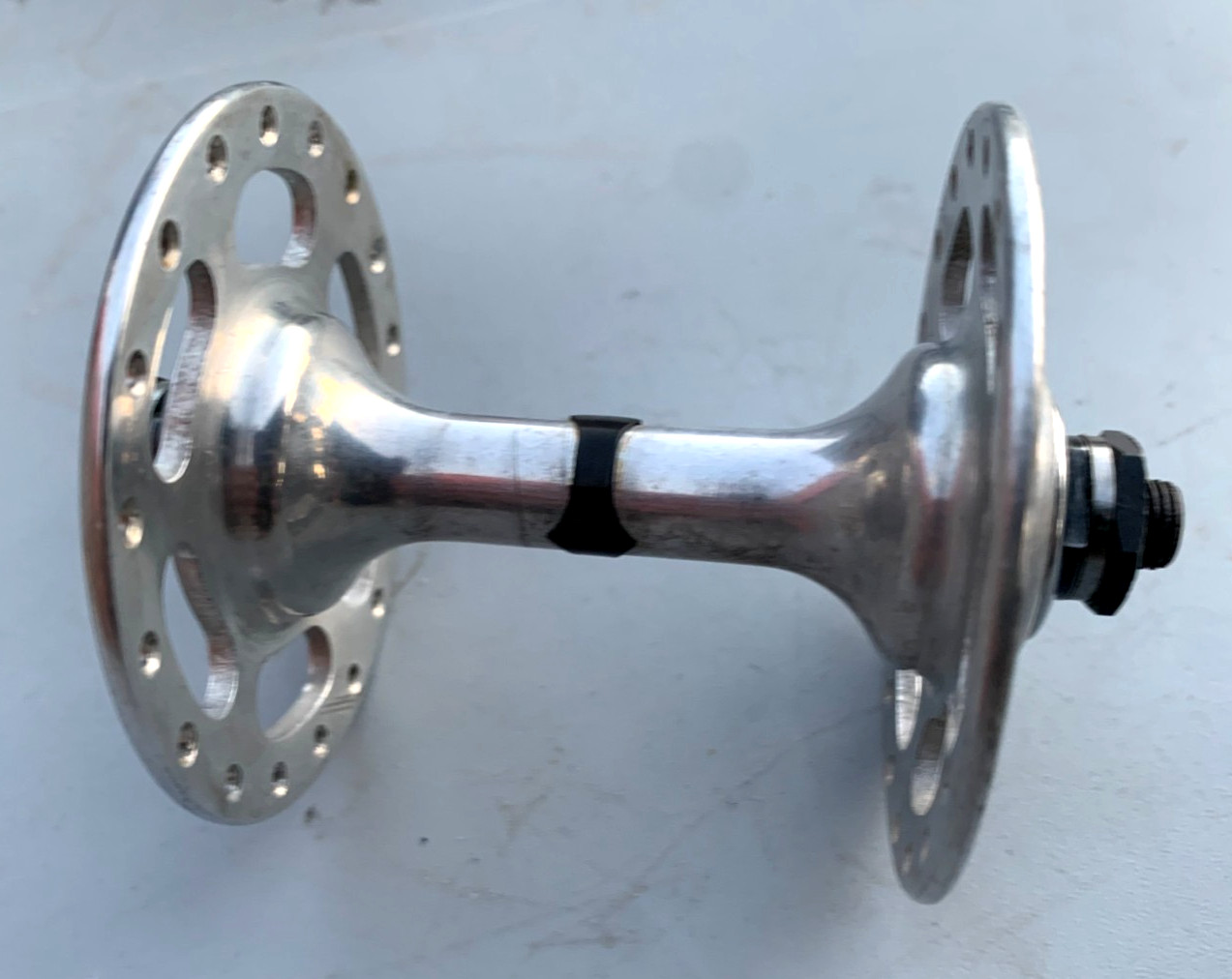 Vintage CAMPAGNOLO RECORD Front Hub 36H 100mm Spacing HIGH FLANGE