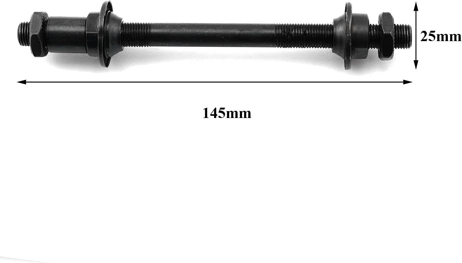 Quick Release Front Rear Bicycle Axle Skewer Set For Mtb Bmx Bike Wheel Hub Pair
