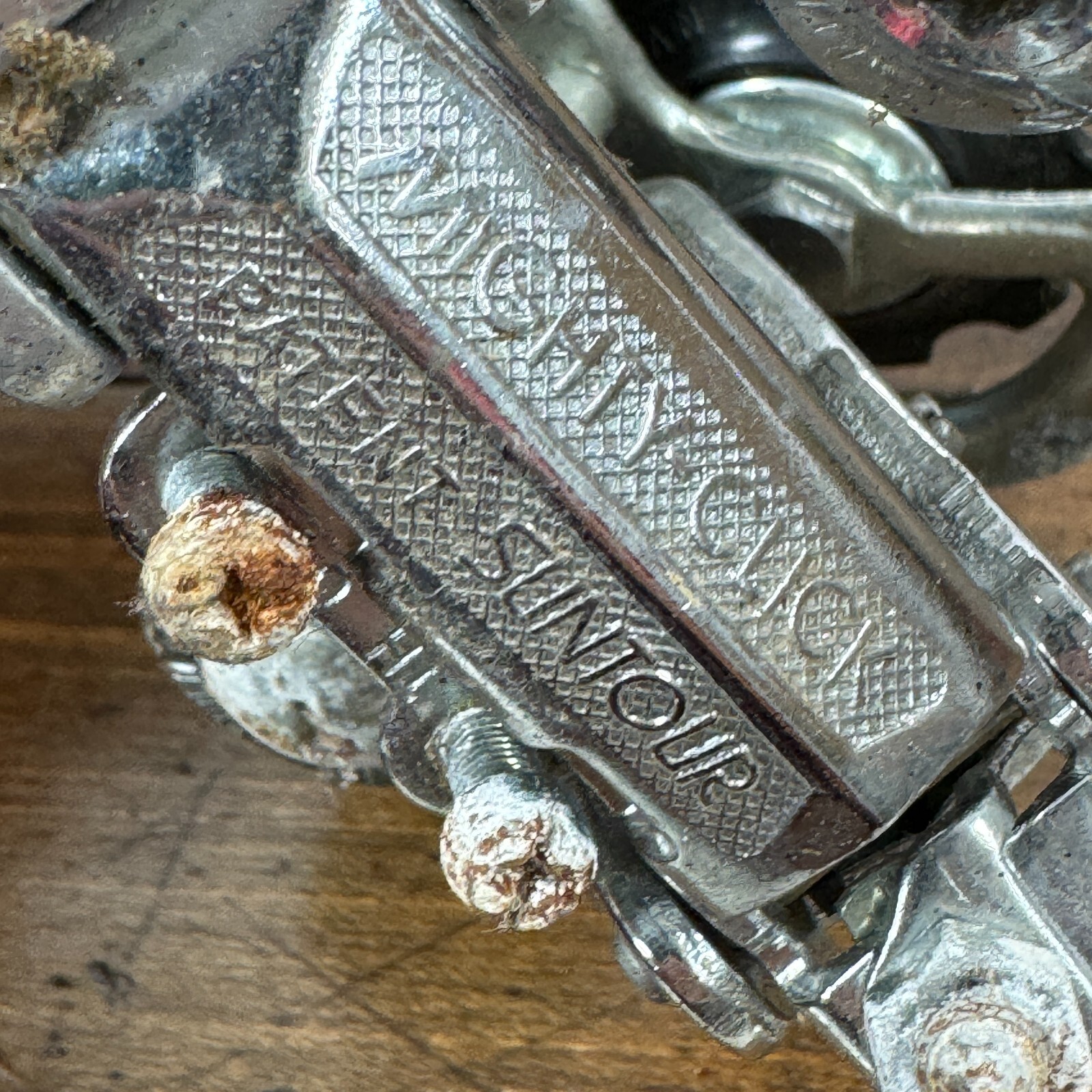 Vintage Suntour Mighty Click Rear Derailleur Claw Hanger Indexing Insanity