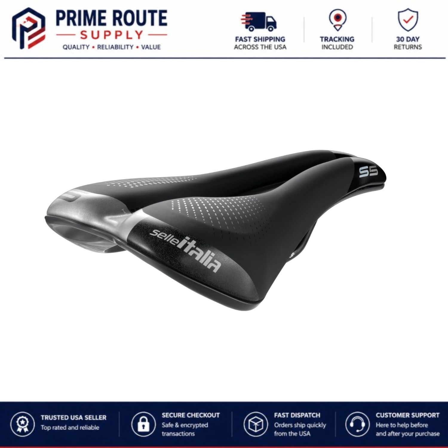 Black/Hi-Viz S 5 Superflow Saddle – Perfect Blend of Style and Comfort
