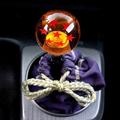 54MM Manual Gear Shift Shifter knob JDM 4 5 6 Speed 7 Star Round Universal