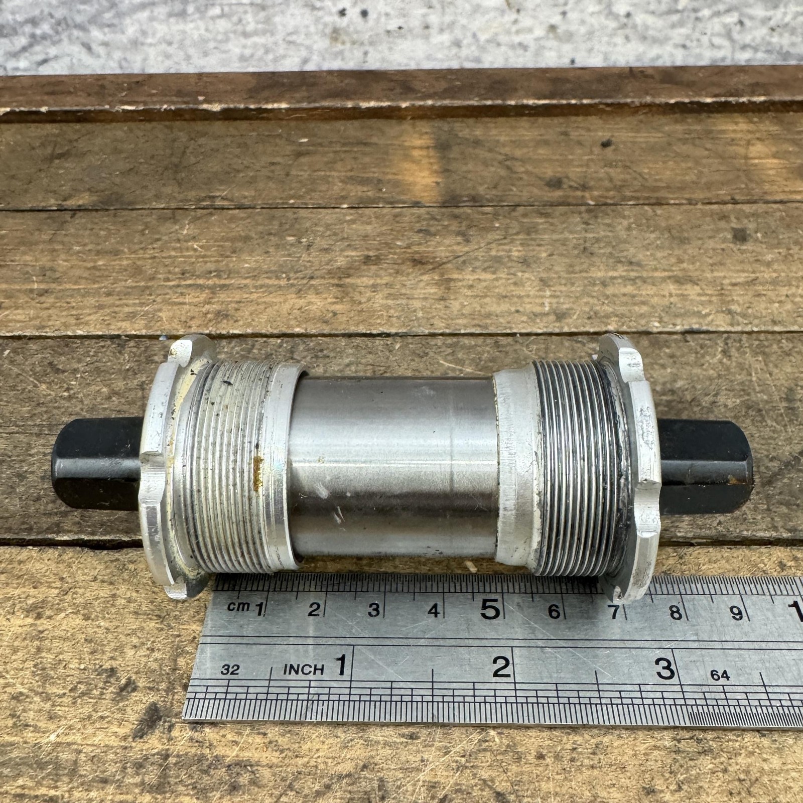 Vintage Campagnolo Bottom Bracket 1.370x24T BSA 111mm ISO English Italy Road