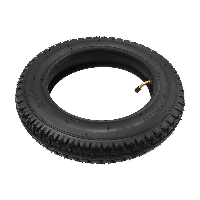 Heavy Duty Tire & Bent Stem Inner Tube 12-1/2 x 2-1/4 12.5 x 2.25 razor Bicycle