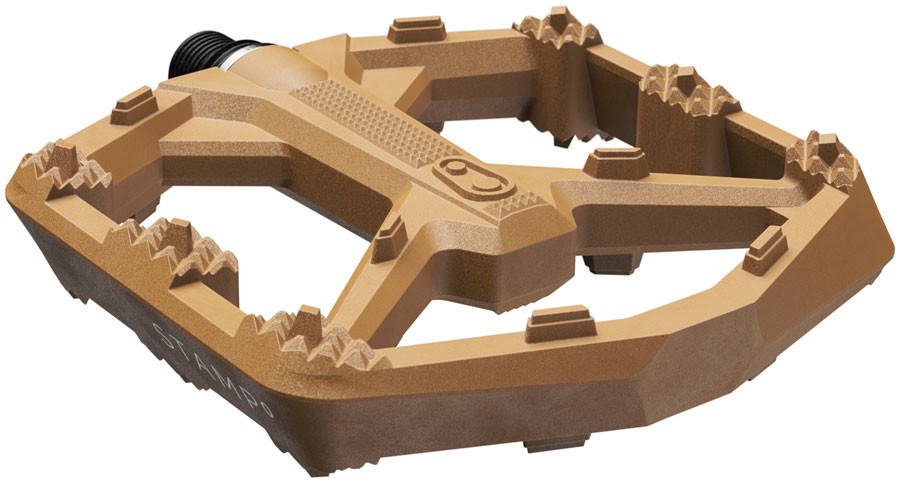 Crankbrothers Stamp 0 Pedals – Aluminum Platform with 12 Pins, Chromoly