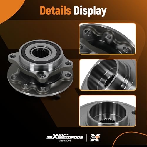 maXpeedingrods 513348 2PCS Front Wheel Hub and Bearing Assembly for 513348×2
