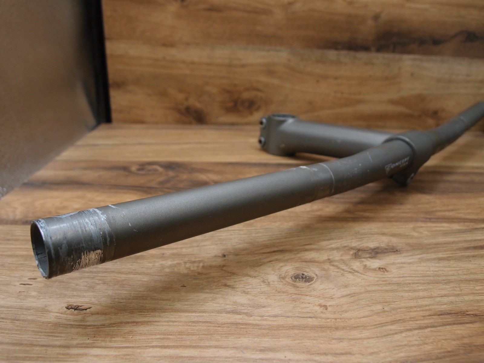 flat handlebar CONCEPT USA for MTB + ahead stem Concept 1 in