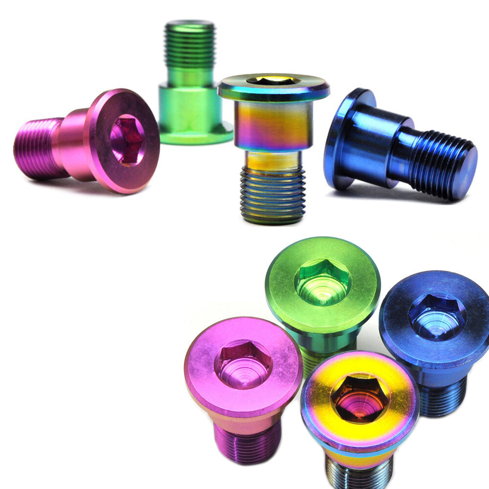 M14 Titanium alloy Screws for Brompton Folding Bike Left Pedal Screws Gr5