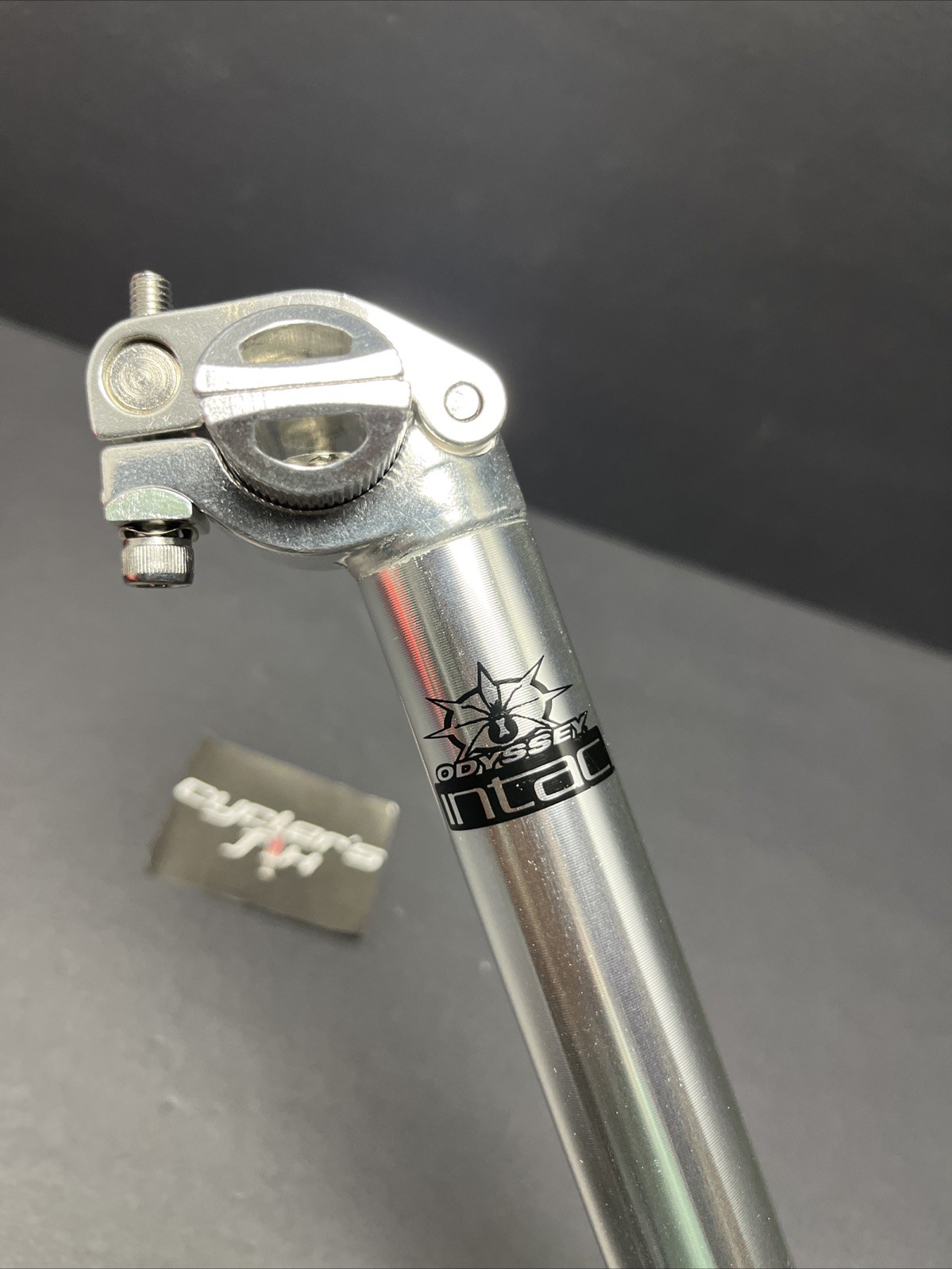 NOS Odyssey Intac 26.2mm X 350mm Alloy Railed BMX Mtb Seat Post Fit: GT Redline