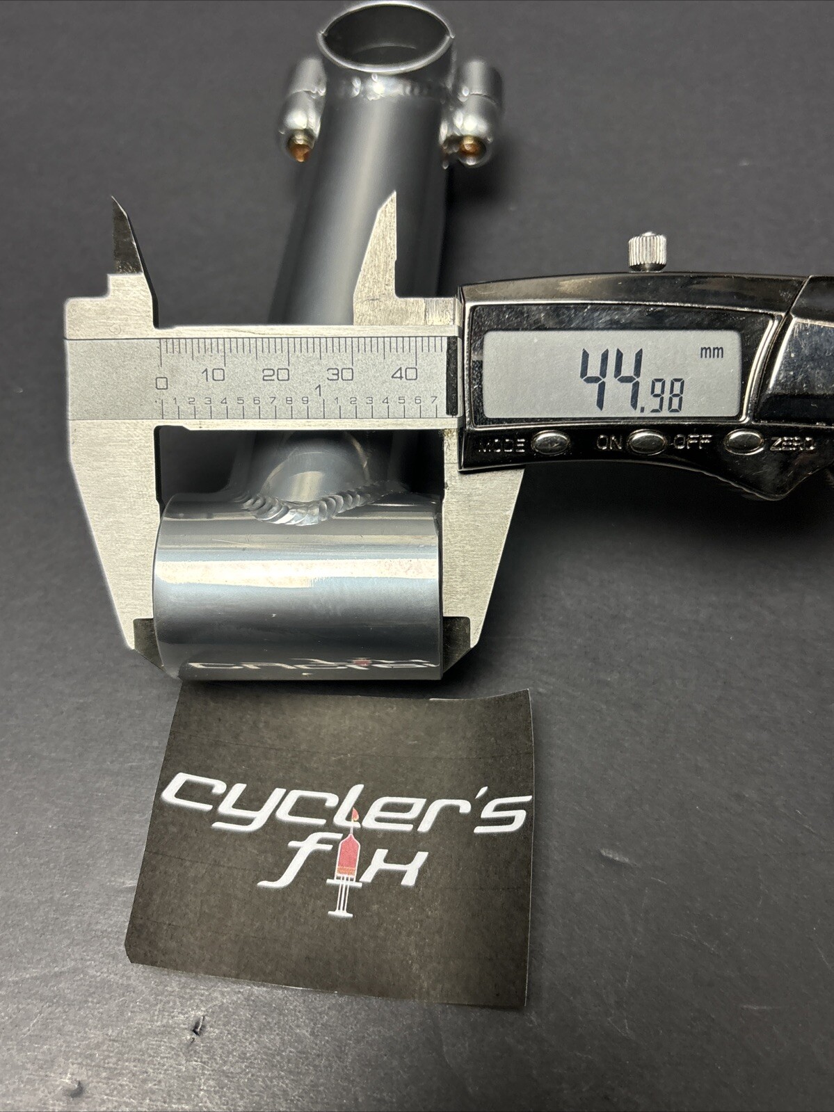 NOS GT 114mm 1 1/8 Threadless 10° Cr-Mo Stem Mtb Atv Bike Road All Terra Track