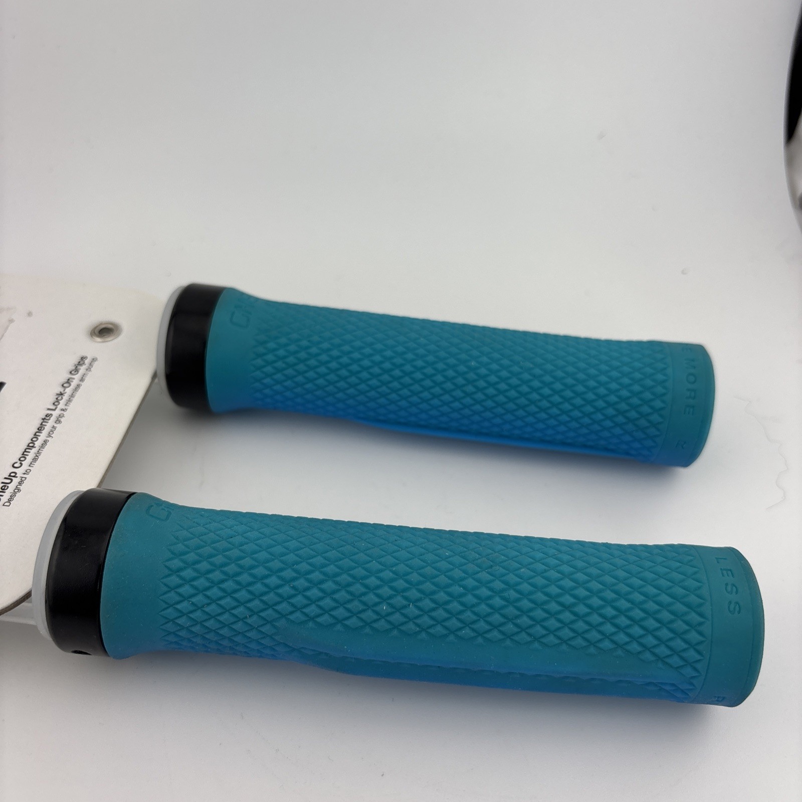 OneUp Components Lock-On Bike Grips Green Cycling Gear Handlebar Grip Turquoise