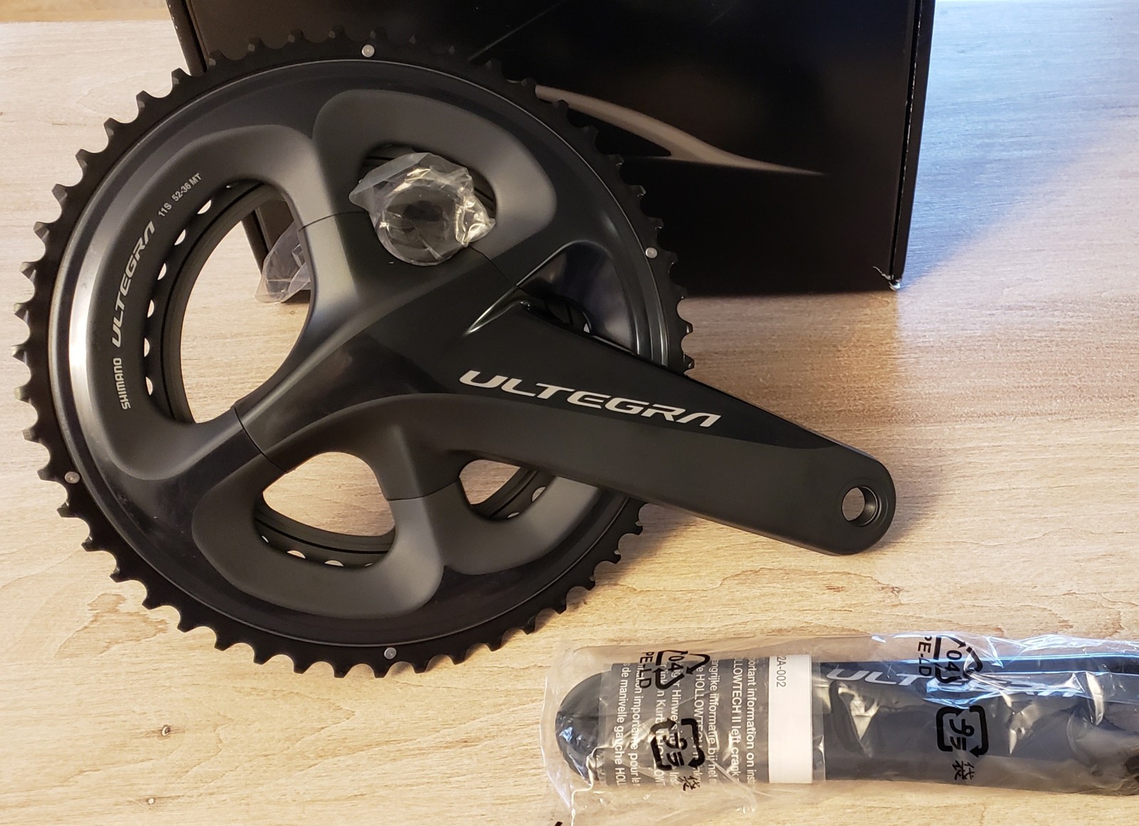 NEW Shimano Ultegra FC-R8000 Crankset 170mm 52-36T 11 spd. Free, Fast Shipping.