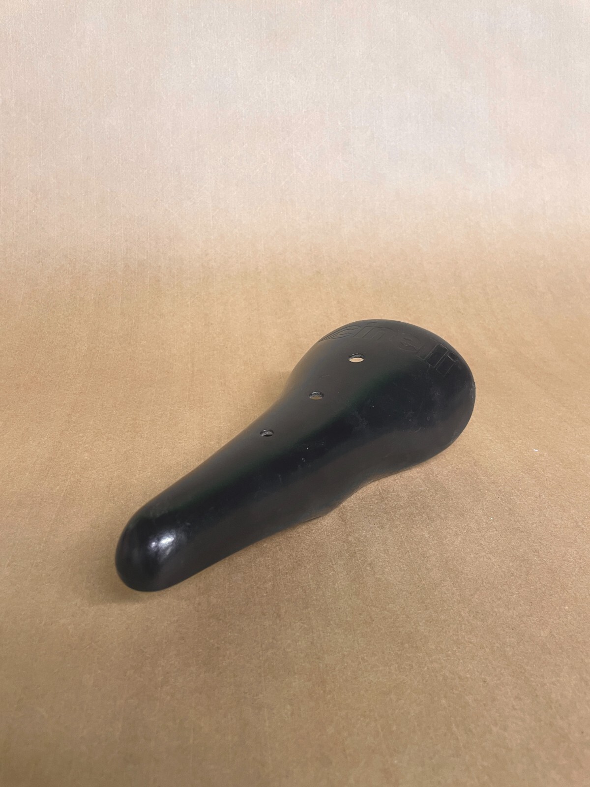 Black Cinelli Unicanitor plastic technopolymer saddle 130mm x 275mm