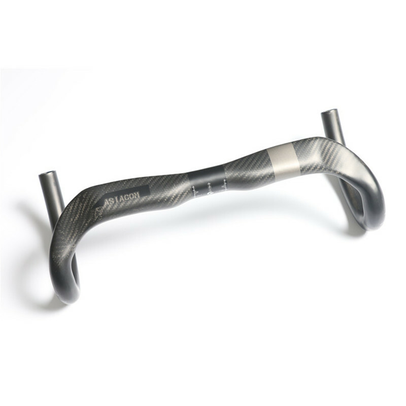 Full Carbon Bicycle Handlebar Road Bike Aero Bar Drop Bar 31.8*380/400/420/440mm