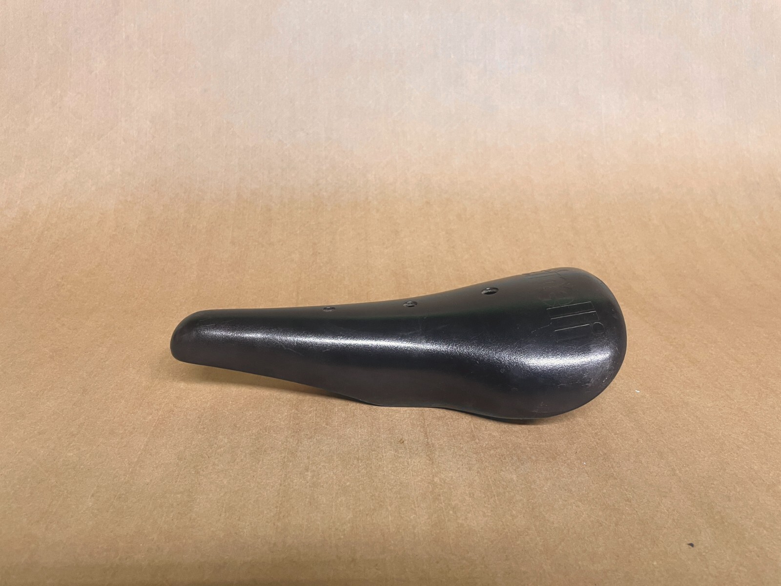 Black Cinelli Unicanitor plastic technopolymer saddle 130mm x 275mm