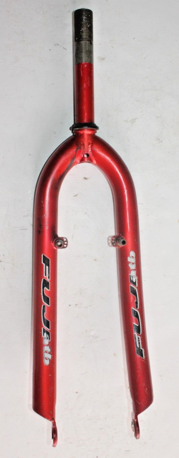 Vintage Fuji MTB Rigid Bike Fork 26″ 1″ Threaded 158mm 1154g Steel Fast Shipper!