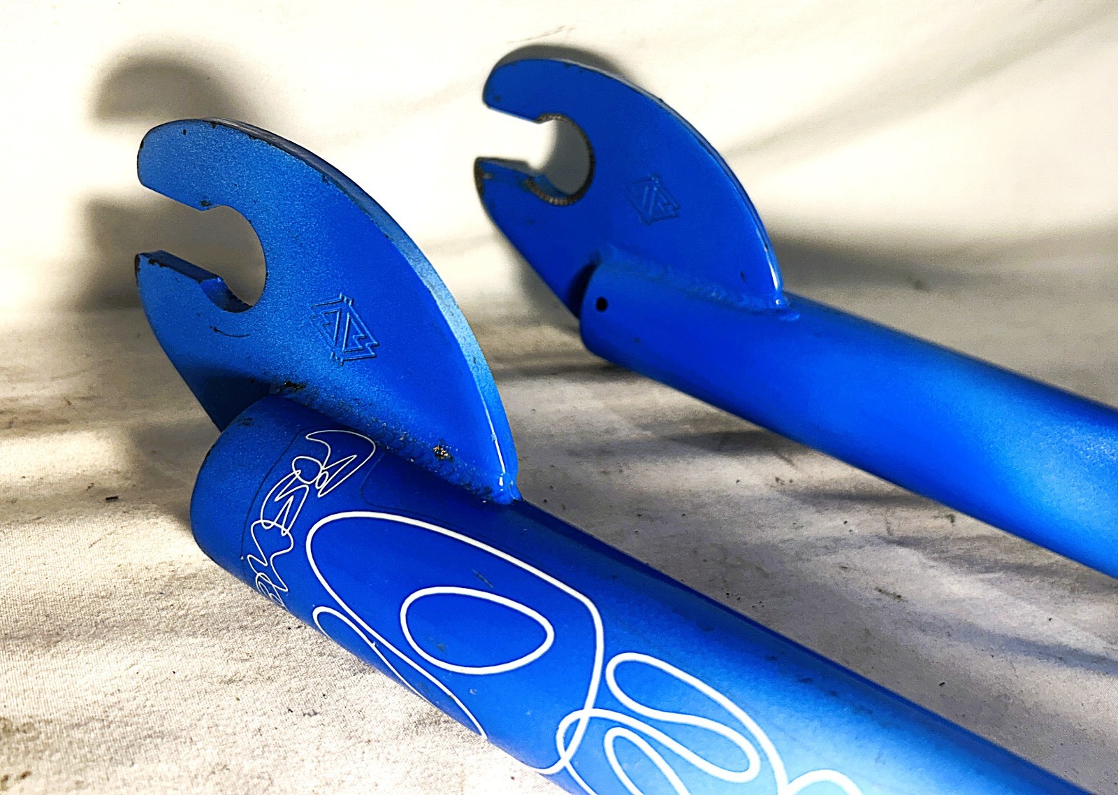 Vintage Gary Fisher 20″ BMX fork blue air bob steel cromoly 1 & 1/8″ x 168mm