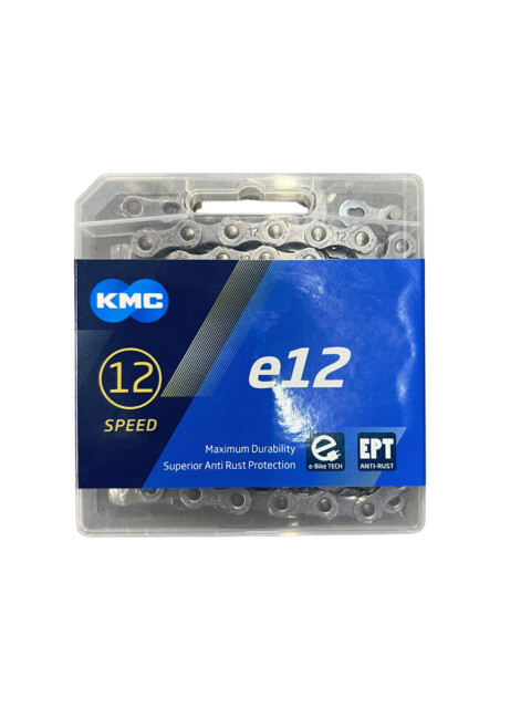 KMC e12 EPT Chain – 12-Speed 136 Links Silver