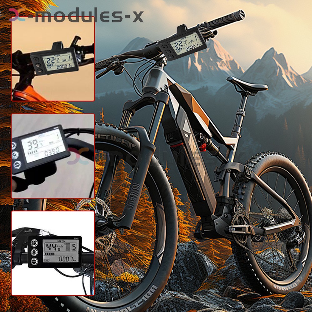 36V 48V 64V 750-1500W Brushless Motor Controller E-Bike S866 S866, V888, SW900