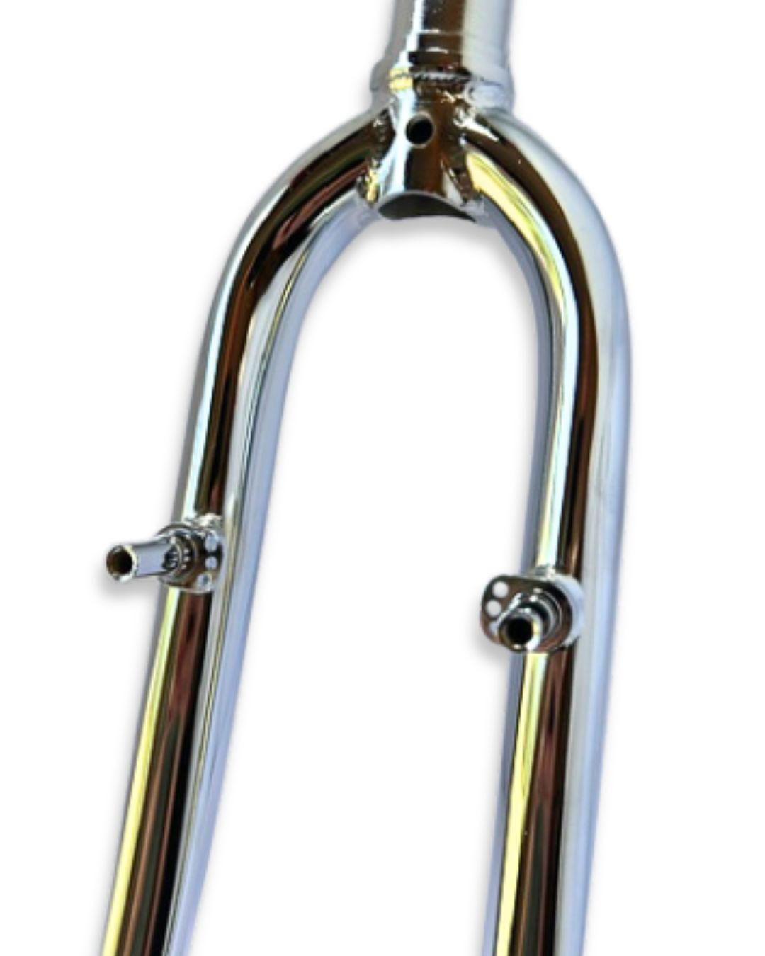 UltraCycle 700C Chrome Steel Hybrid Fork 260mm 1-1/8″ Threadless V-Brake QR