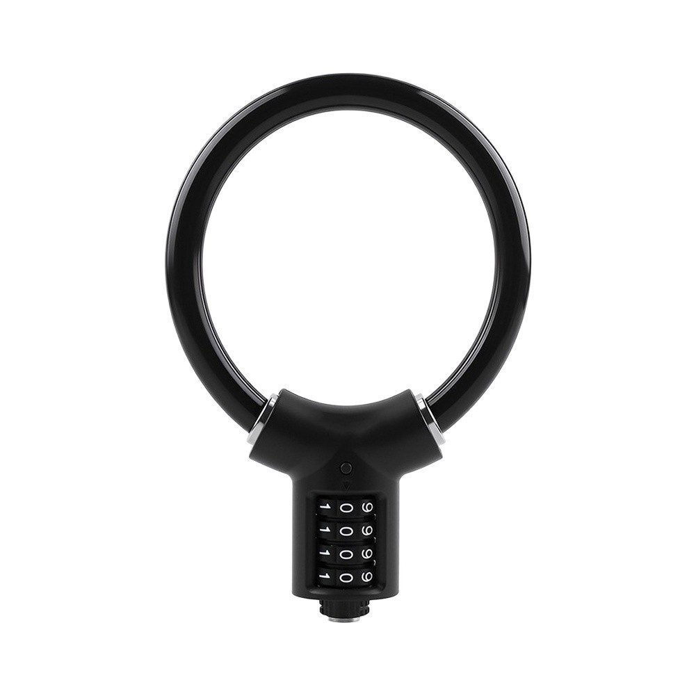 4 Digit Resettable U Lock for Bike Zinc Alloy Core PVC Coated Steel Body