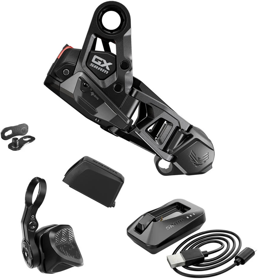 SRAM GX Eagle AXS Transmission Rear Derailleur Upgrade Kit – Black, 12 Speed