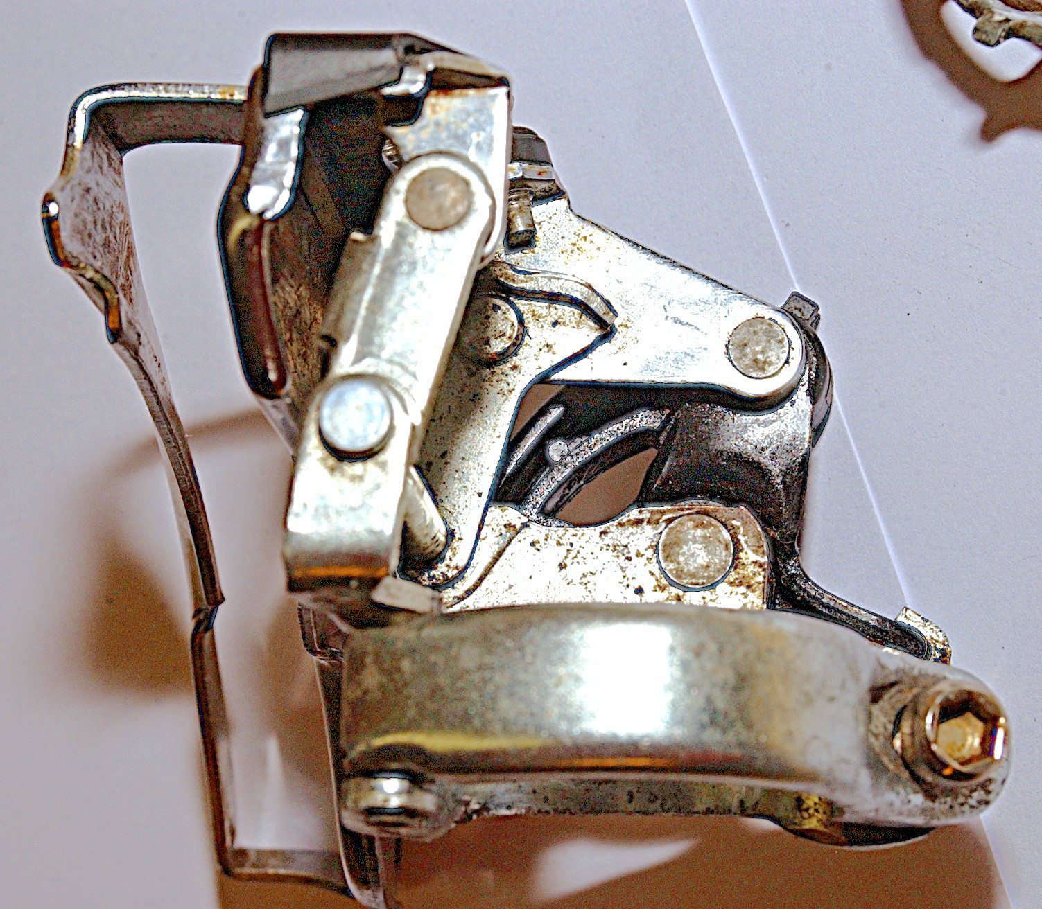 Shimano C050 FD-C051 Front Derailleur 34.9/31.8mm Touring MTB, 3×6/7-Spd for 48T