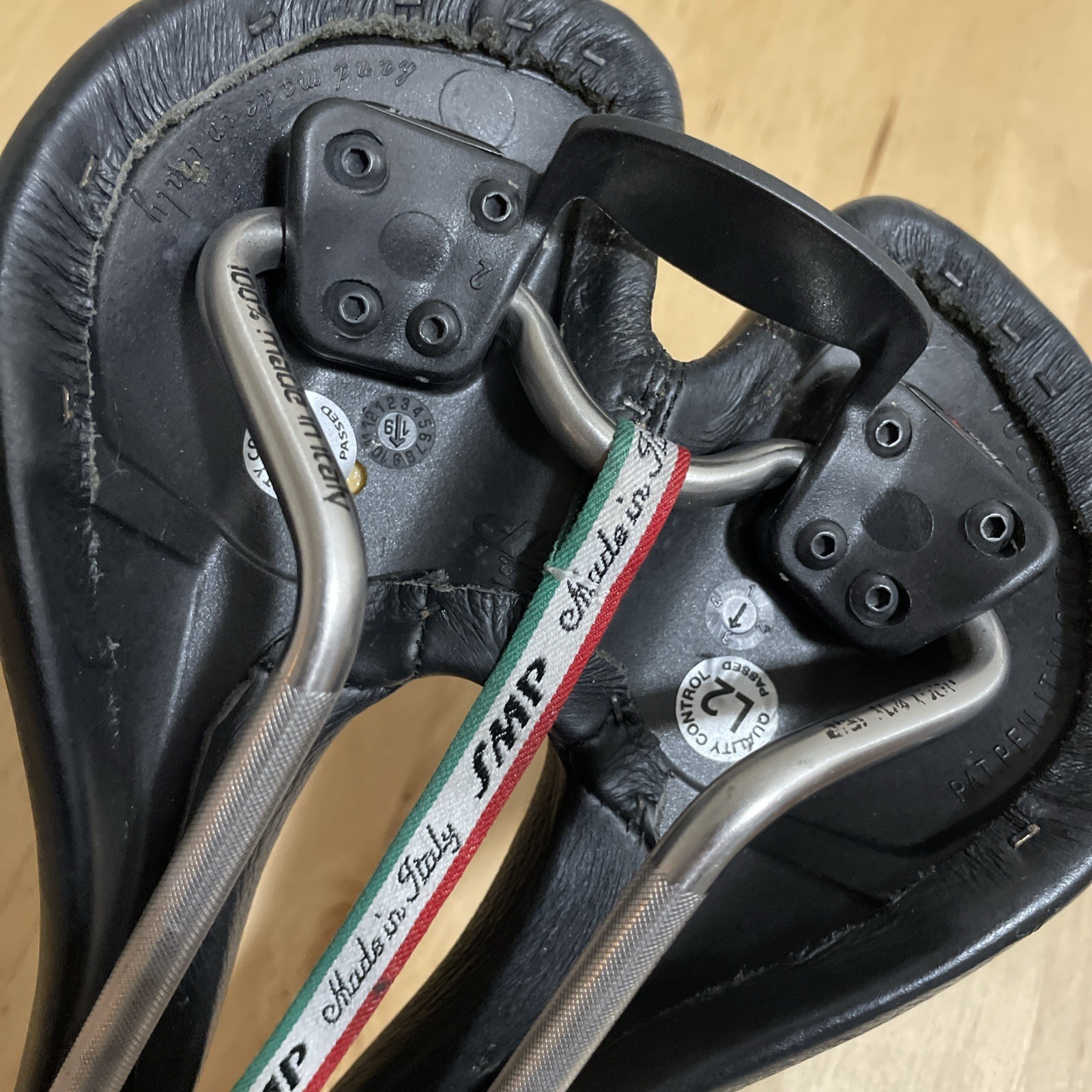 Selle SMP Pro Black Saddle Excellent Condition Made in Italy 150 x 280mm