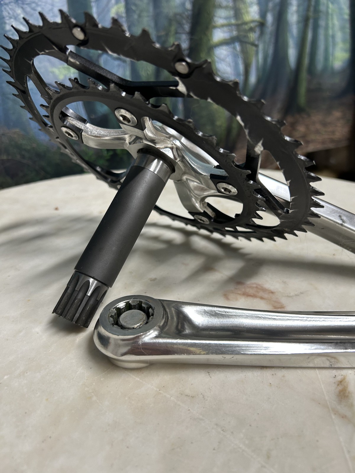 Bontrager Race Lite GXP 170 Road Double, 130BCD 50/36 10 Speed Rings