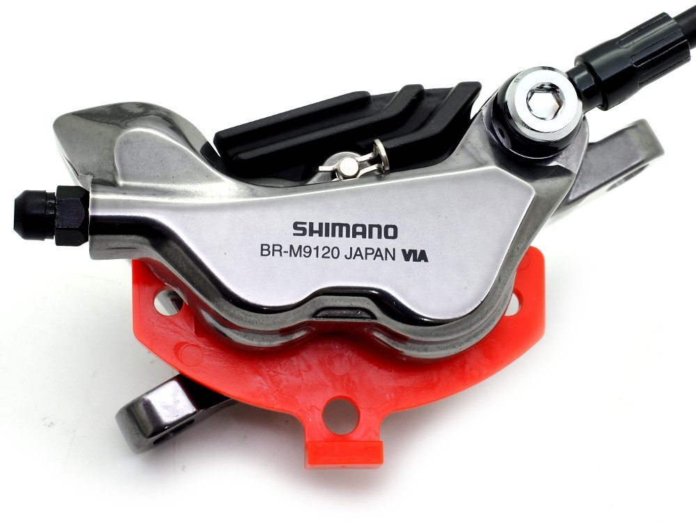 Shimano XTR BL-BR-M9120 4 Piston Disc Brake Set F:100 R:170cm N04C Metal Fin Pad