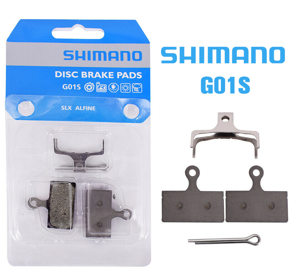 Shimano G01S Resin Disc Brake Pads For Deore SLX XT XTR ZEE M615 M6000 M7000 US