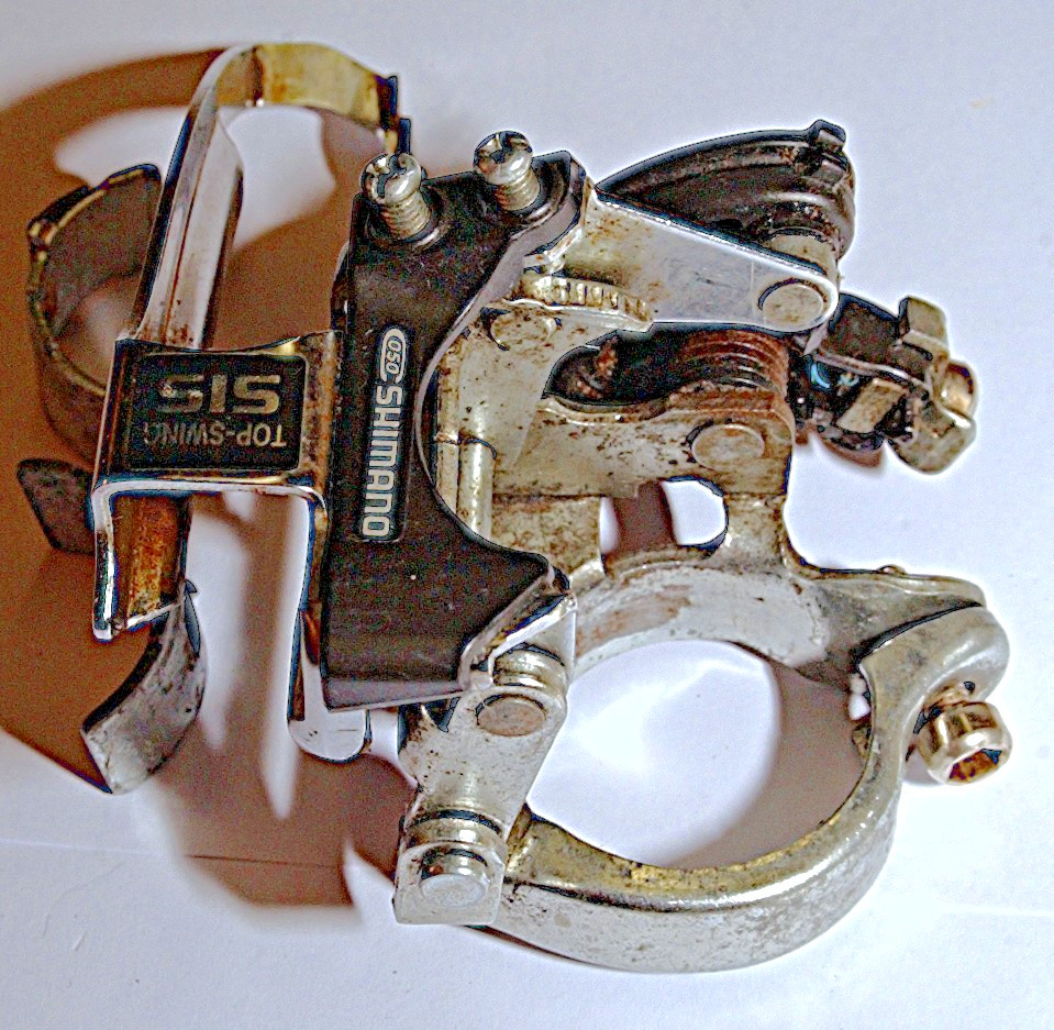 Shimano C050 FD-C051 Front Derailleur 34.9/31.8mm Touring MTB, 3×6/7-Spd for 48T