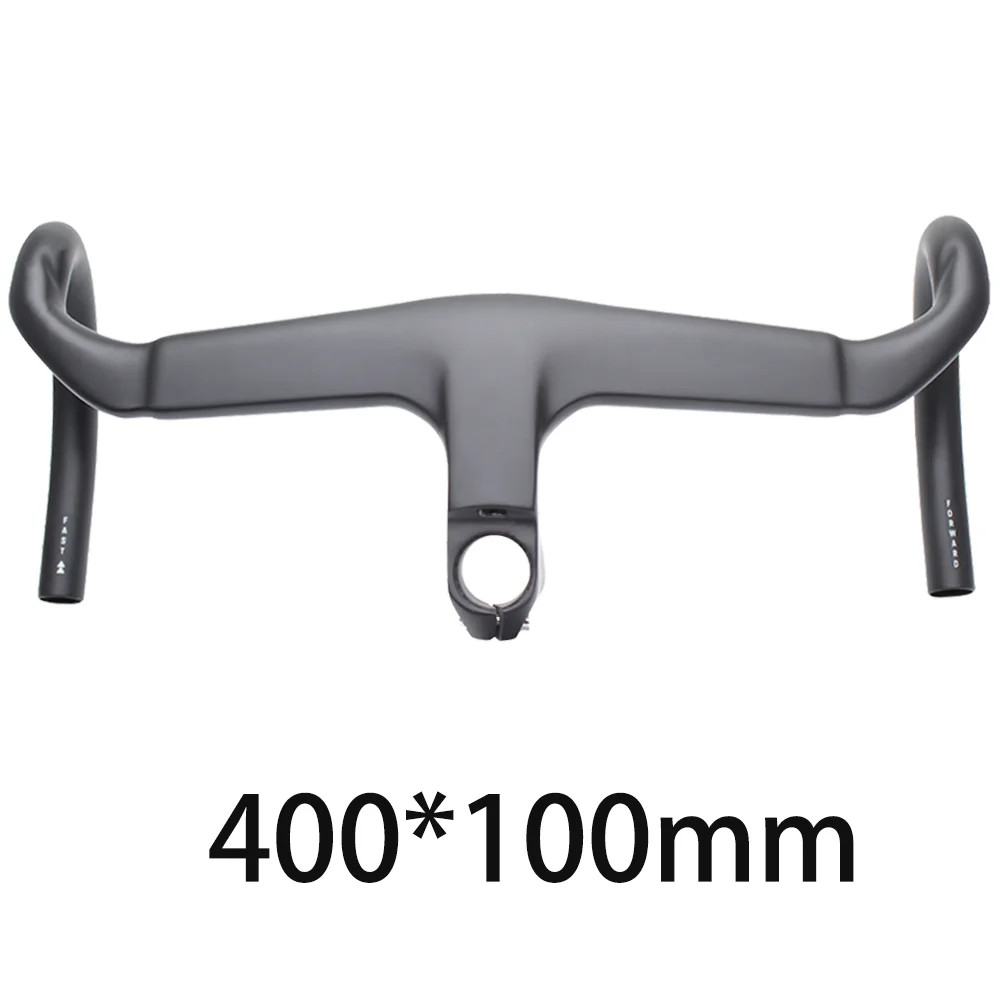 Road Bike Full Carbon Handlebar Internal Cable Routing with Spacers Bent Bar