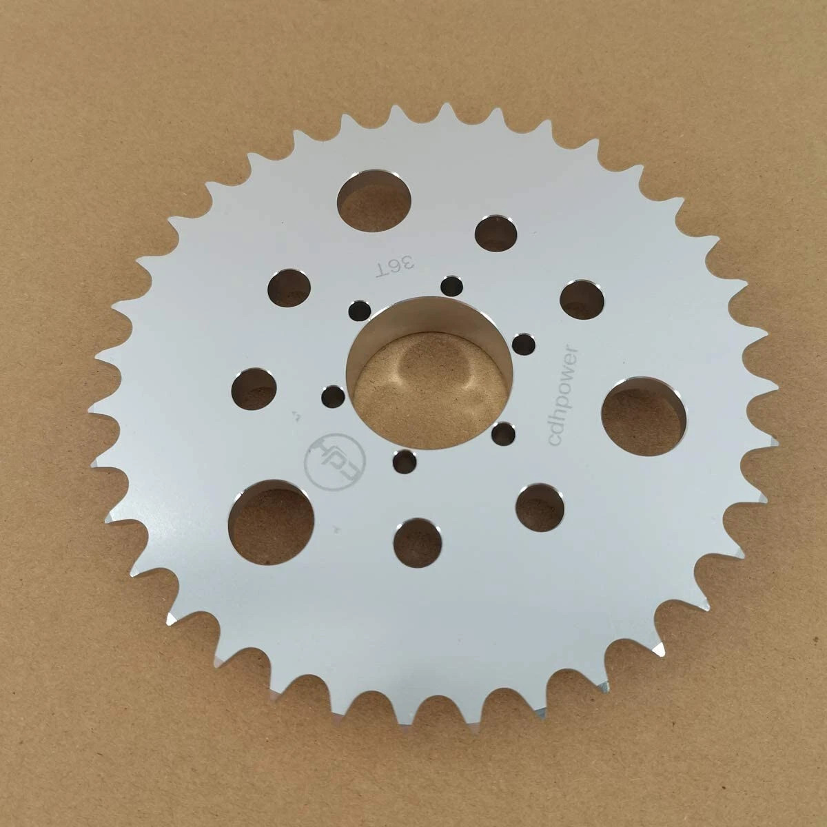 CDHPOWER Aluminum Disc Brake Rotor Adapter & 36T Sprocket- Gas Motorized Bicycle