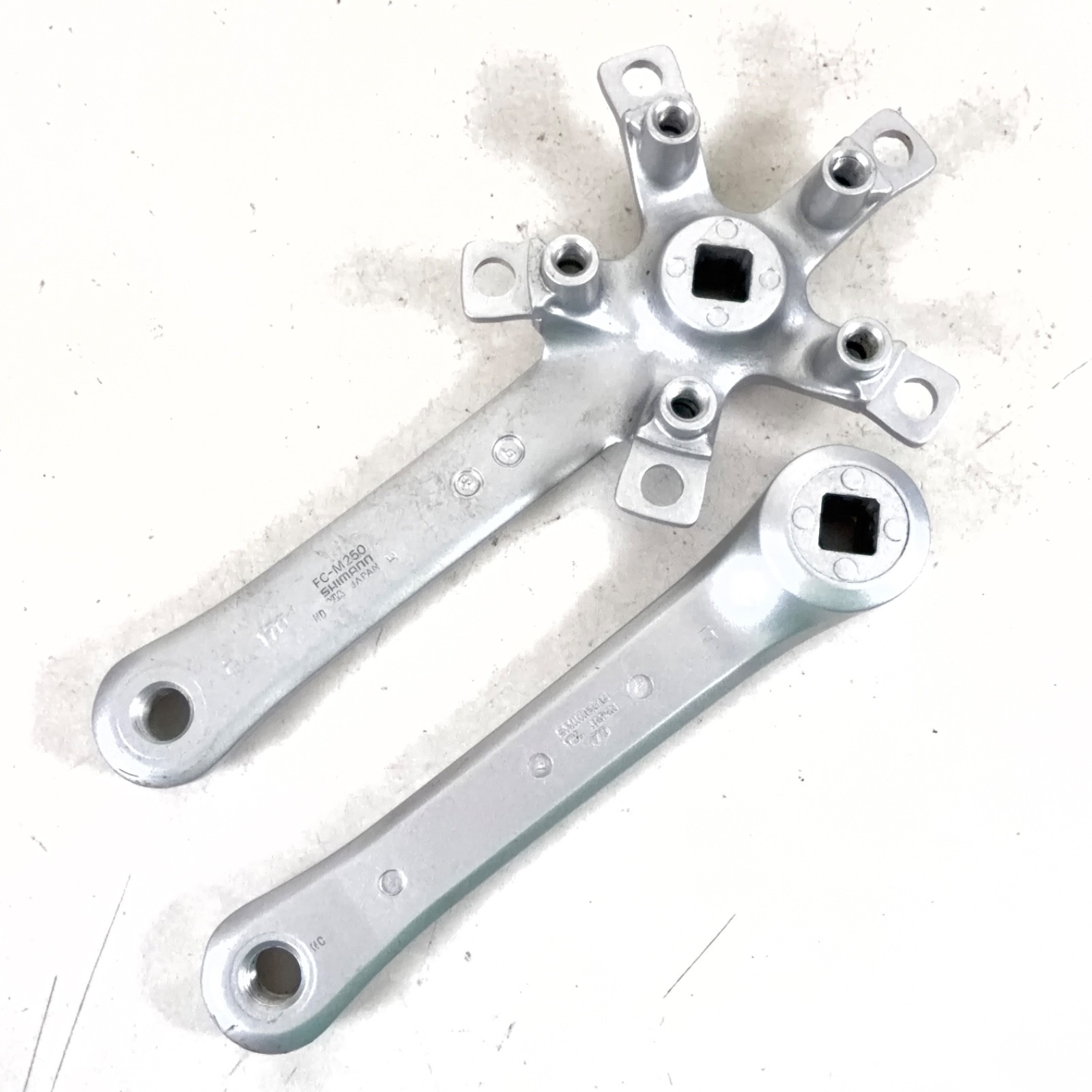 Shimano FC-M250 Exage Country Triple Crankset 170mm Arms 110/74 BCD
