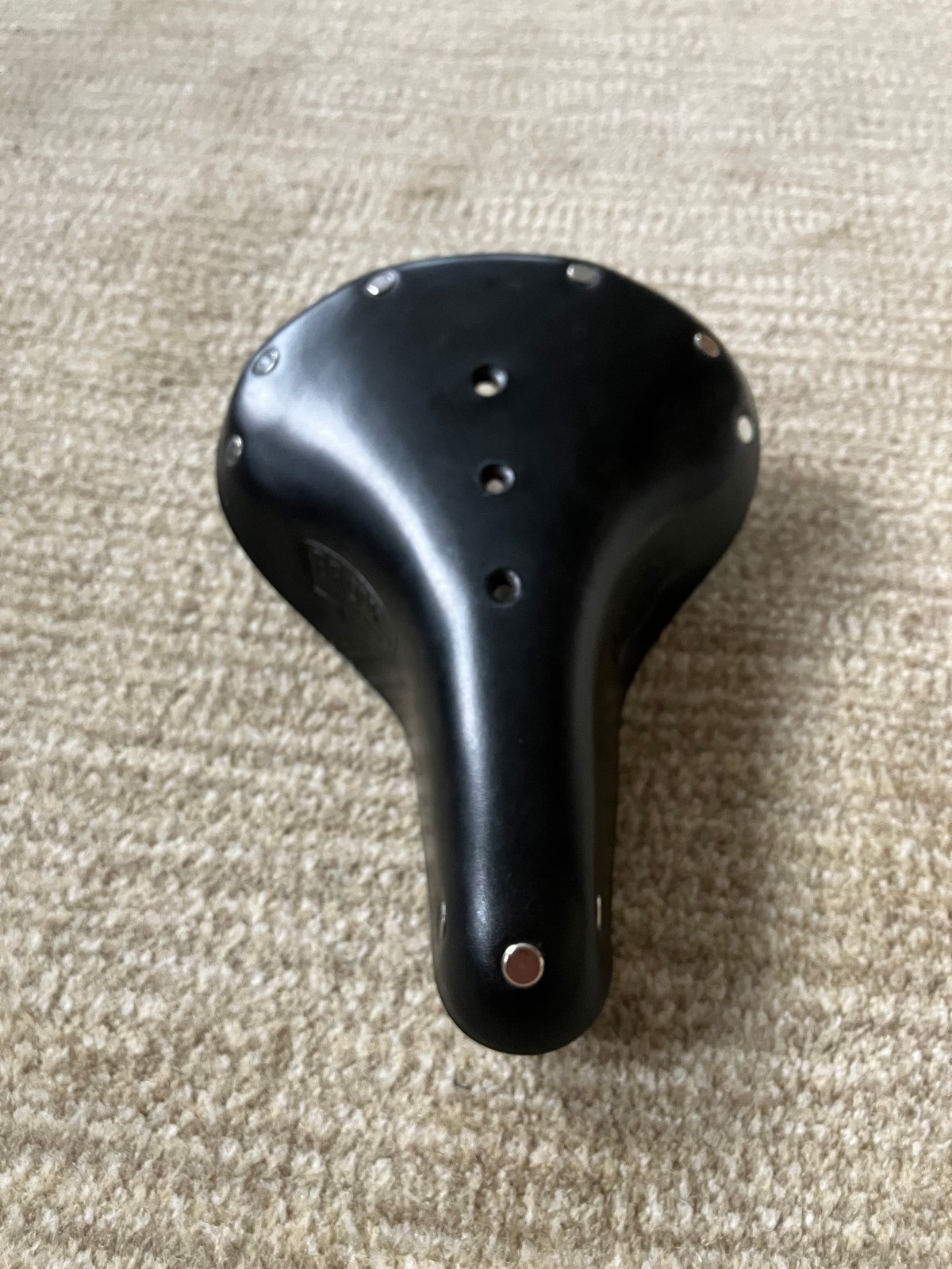 Brooks B17 Short Saddle Steel Rails Women’s Black Leather