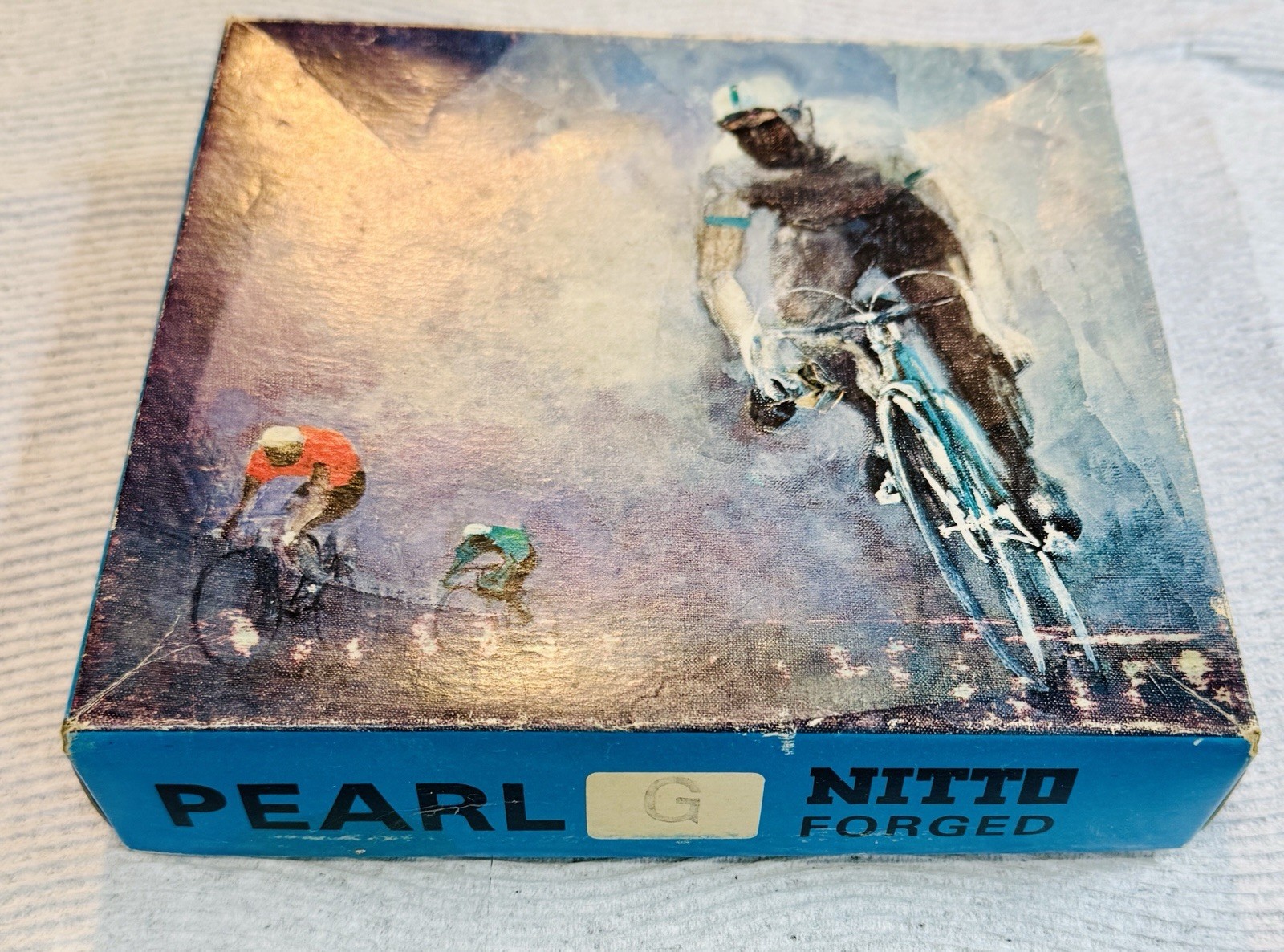 Nitto Pearl Fluted Quill Stem 100mm 25.4mm Clamp NOS New Art Display Box