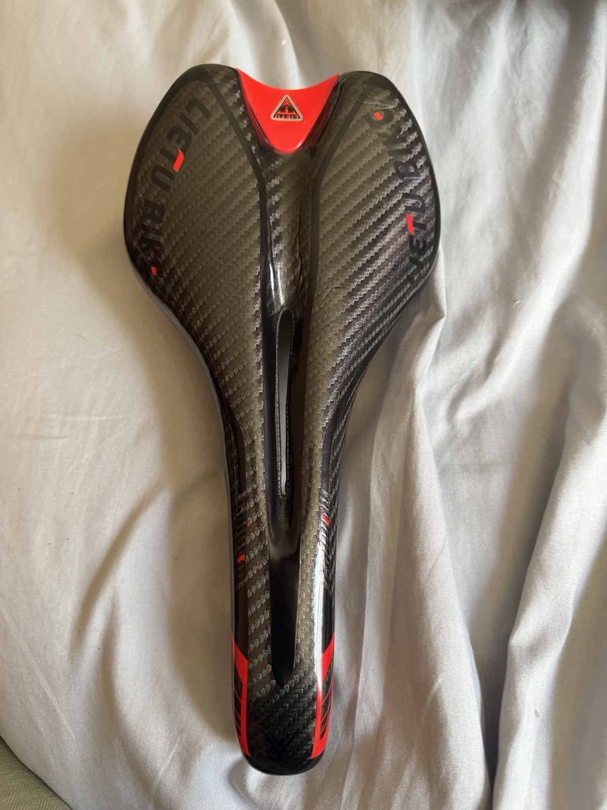 Carbon Fiber Style BMX Seat Bicycle Saddle