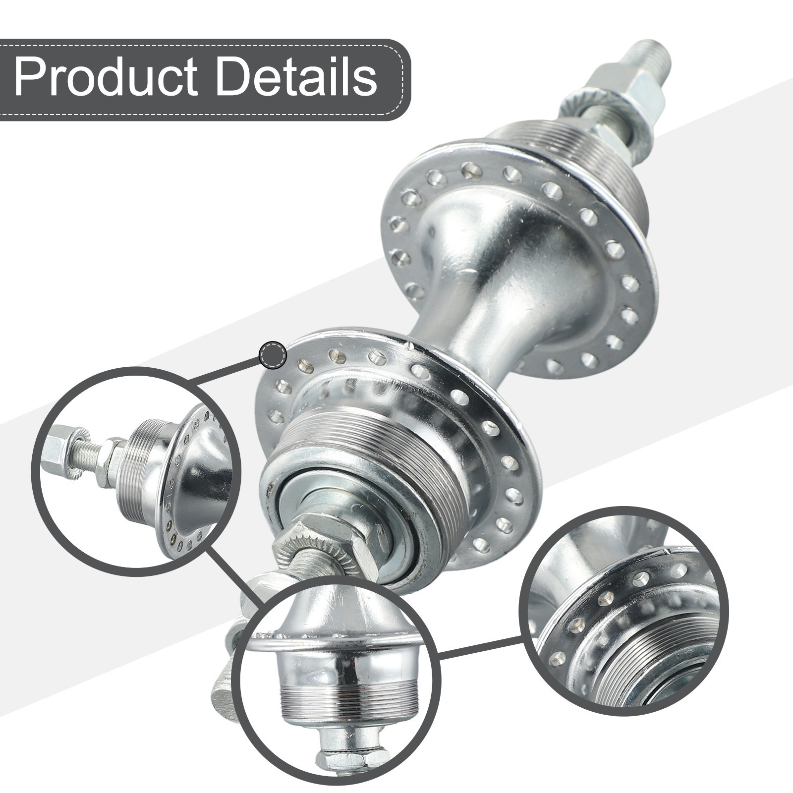 36 Hole Bicycle Hub Easy Installation Suitable for Old School and Modern Bikes