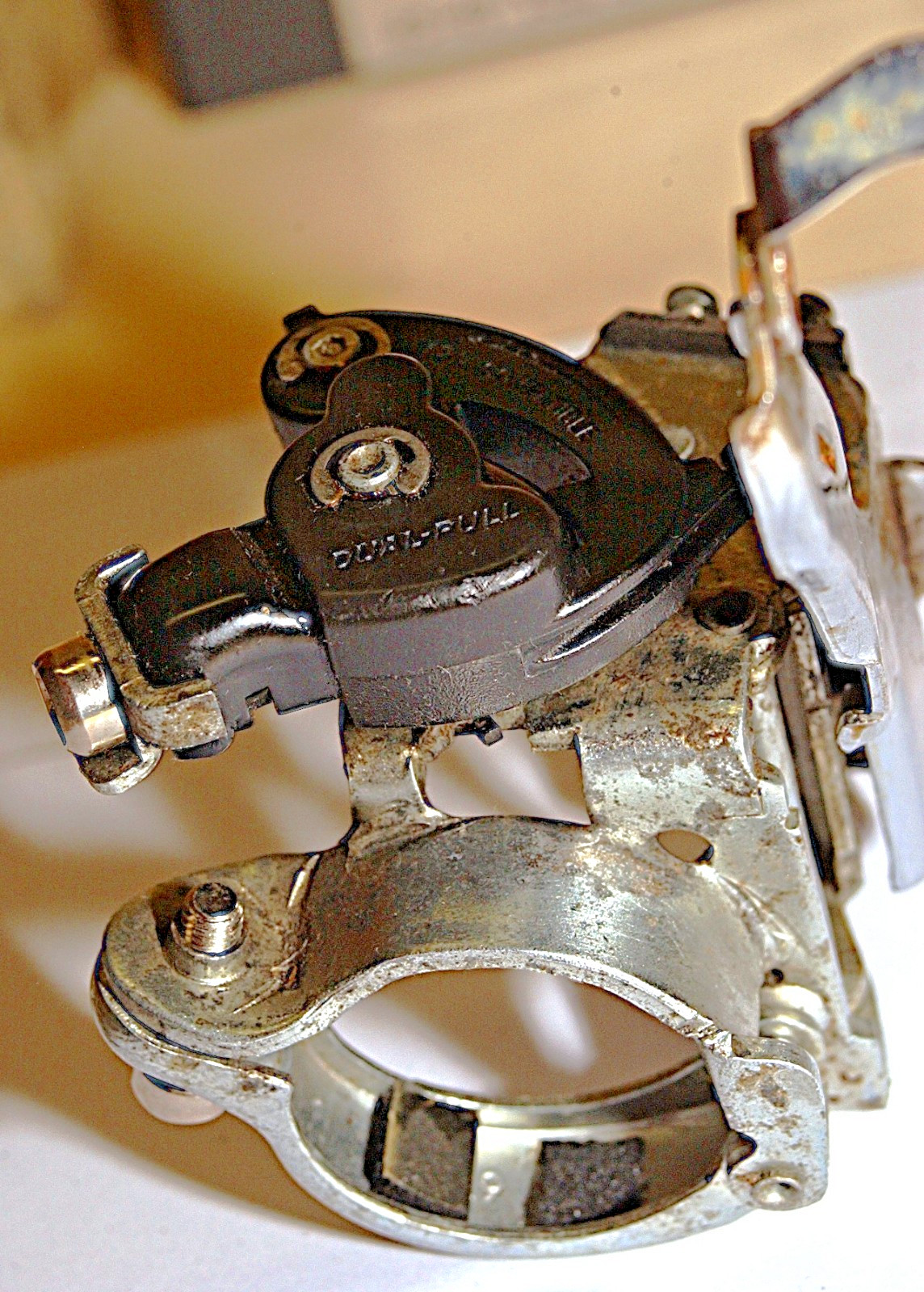 Shimano C050 FD-C051 Front Derailleur 34.9/31.8mm Touring MTB, 3×6/7-Spd for 48T