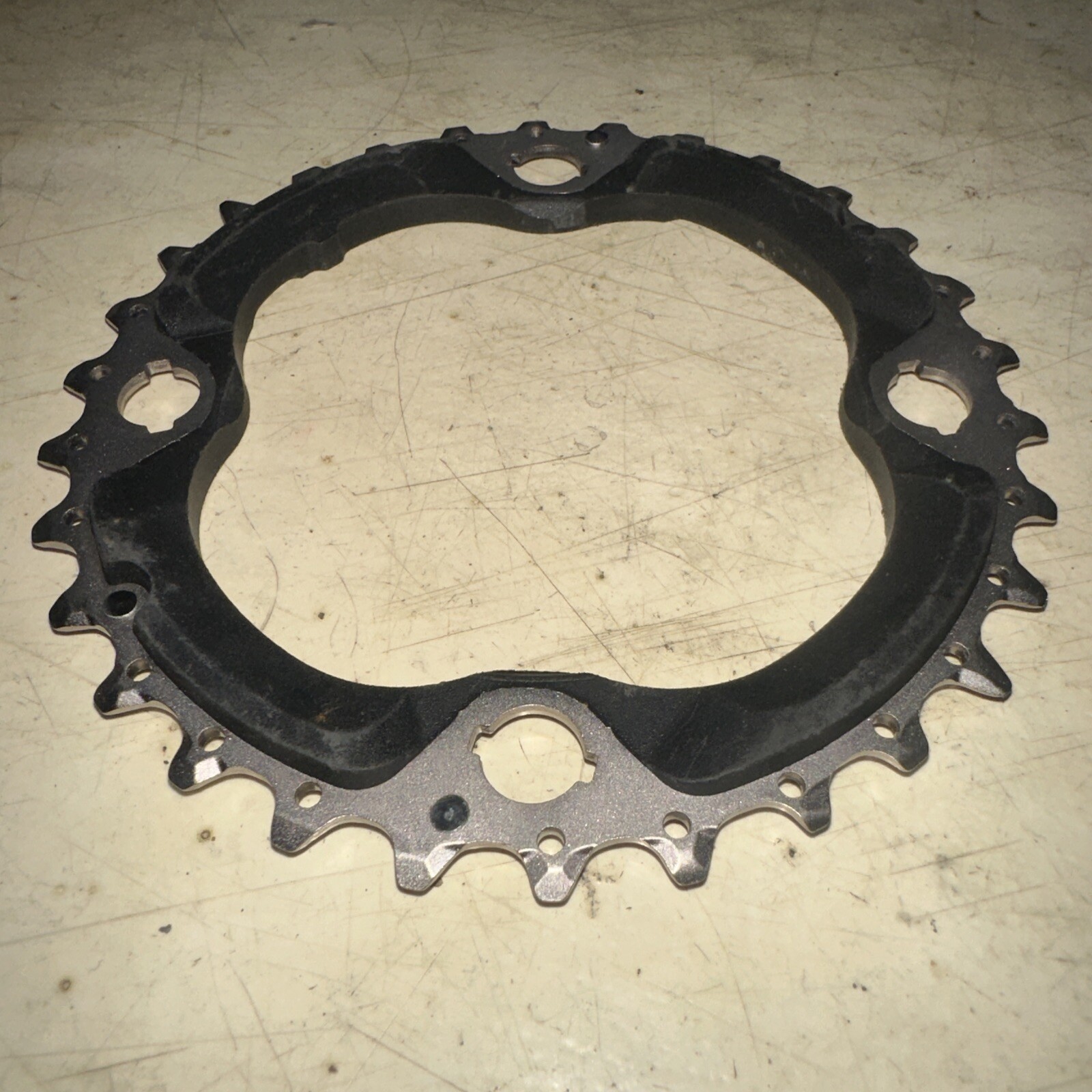 SHIMANO Deore M6000 30T Chainring – 10 Speed 96mm BCD for 40-30-22T Set