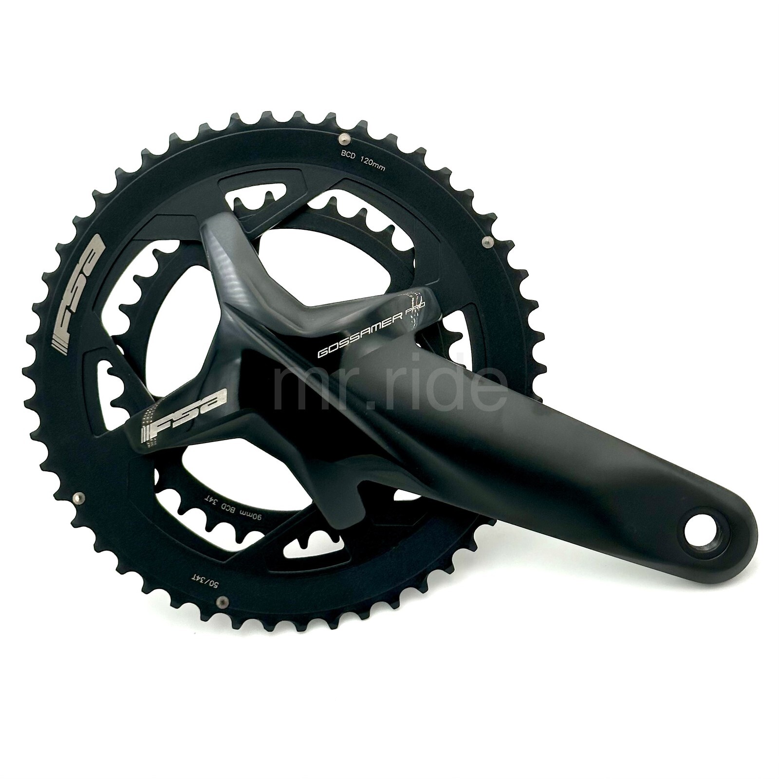 Full Speed Ahead Gossamer Pro BB386EVO Crankset 170mm 10/11-Speed 50/34t