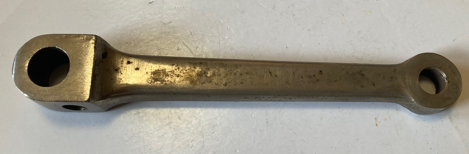 Vintage Cottered Left Crank Arm 6” Unusual Threading